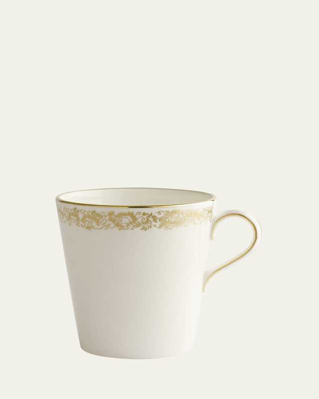 Aves Gold Narrow Beaker Mug